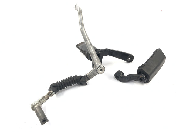 BMW R 100 RT 247 [1981] - подчеркивания водителей слева и справа с переключением педали и связи