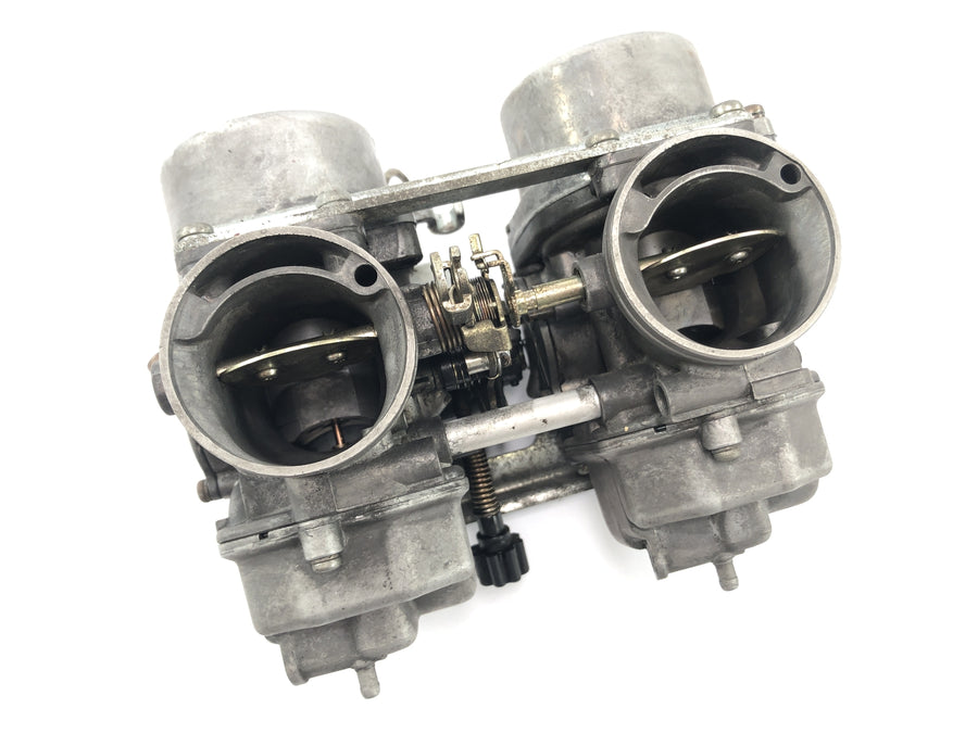 Honda GL 500 Silversching PC02 [1982] - Carburetor Throttle Flap Keihin Double Carburetor Venstre tilbage