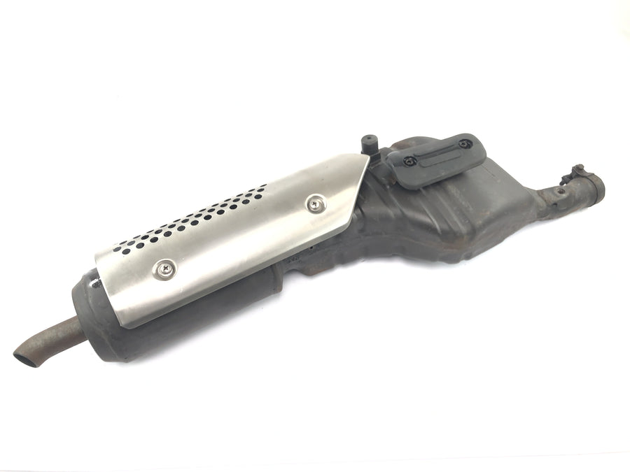 Yamaha XTZ 660 3YF [1992] - Pakokaasun äänenvaimennin lämpösuojalla