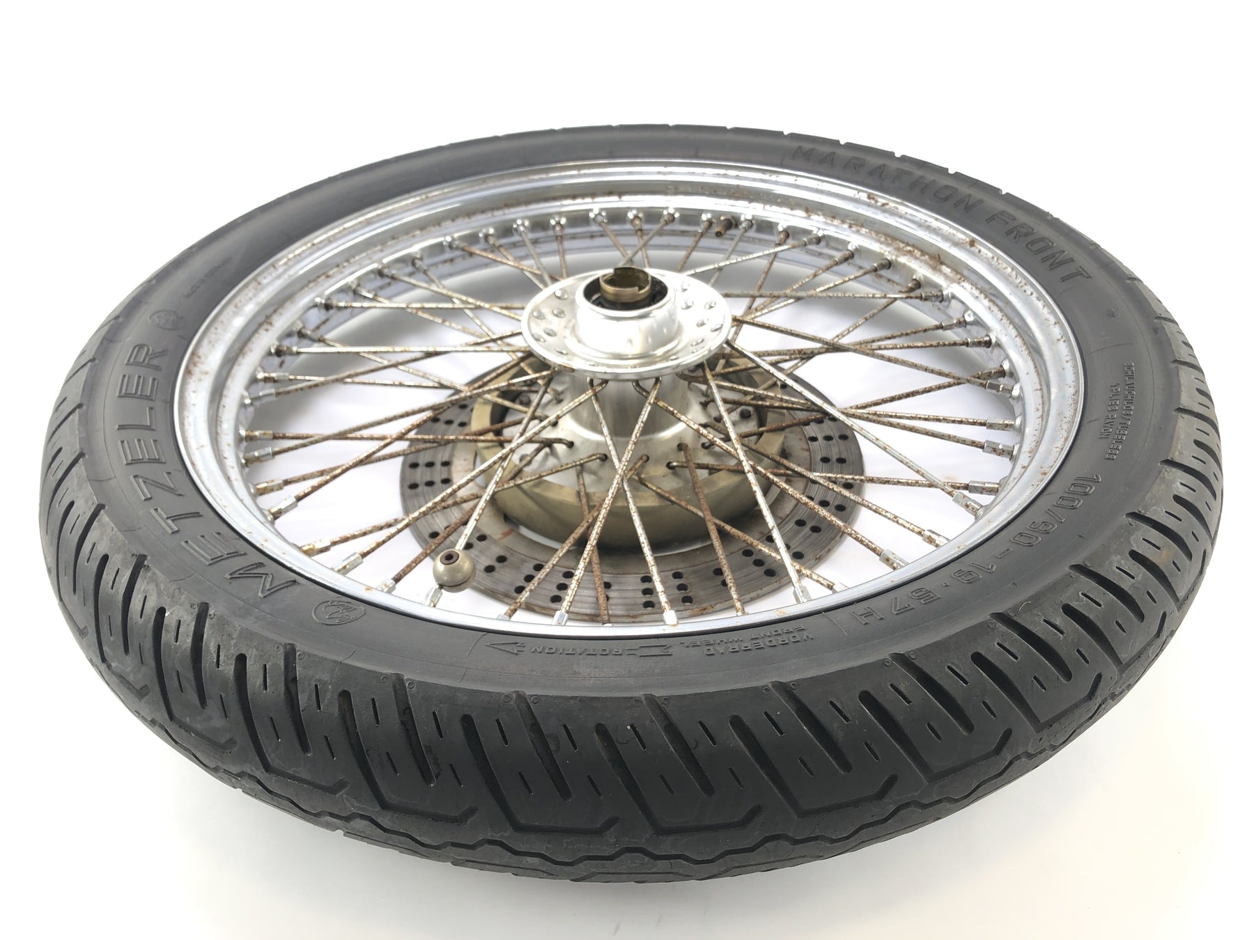 Kawasaki VN-15 VNT50A [1989] - Front wheel with brake disc wheel rim front