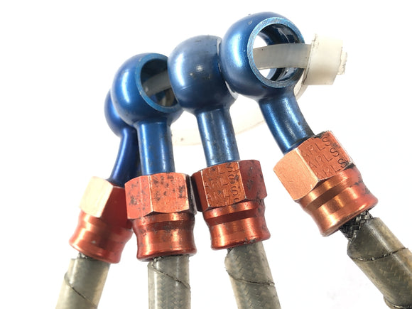 雅马哈 RZ 250 R 29L [RD 250 YPVS] - 前后制动管路