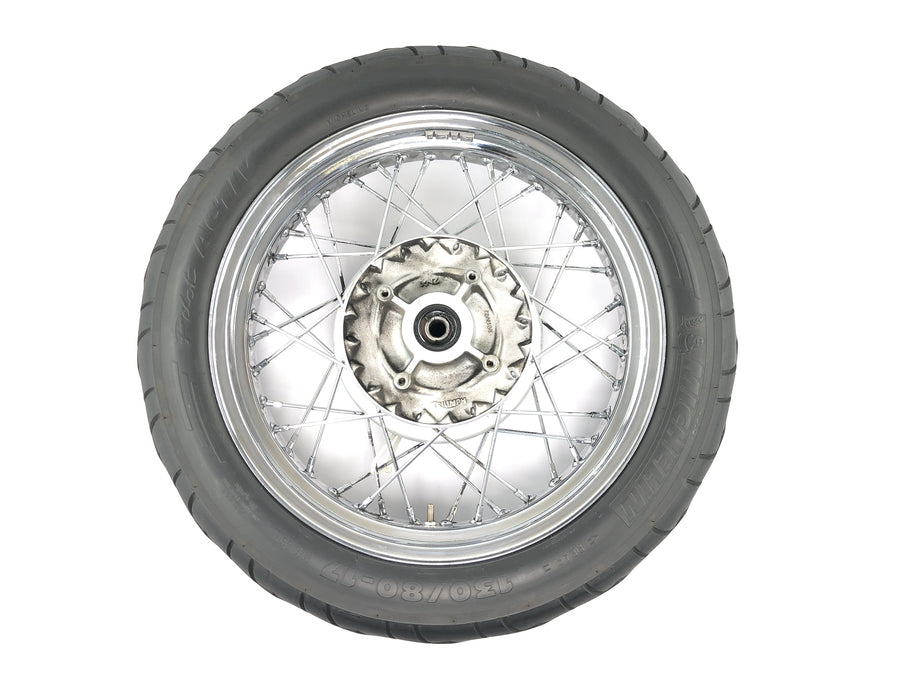 Triumph Bonneville T100 986MF [2012] - Hinterrad Felge Rad 3.50 x 17" Speichenrad