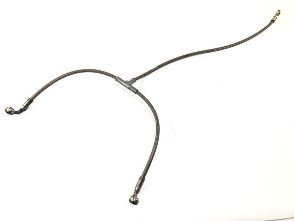 Triumph Speed Triple 1050 515NJ [2007] - Kit tubi freno set flessibili in acciaio anteriore posteriore