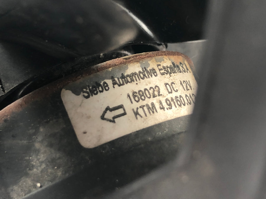 BMW C1 125 [2002] - Ventilador do radiador, motor do ventilador do radiador, ventilador de refrigeração