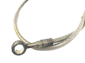 Aprilia RSV 1000 RP Mille [2001] - Remleidingslangleiding staal gevlochten achterzijde - 0