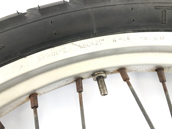 Yamaha XTZ 660 3YF [1992] - paprskové kolo předního ráfku 1,60 x 21"