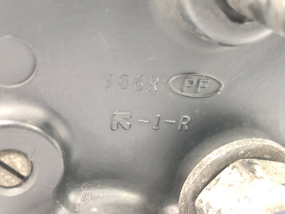 Kawasaki GPZ 1000 RX ZXT00A [1986] - Fussrastenanlage rechts mit Fußrasten und Bremspedal