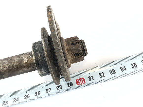 Yamaha XT 600 Zentere 34L [1985] - Eixo traseiro com tensor de corrente