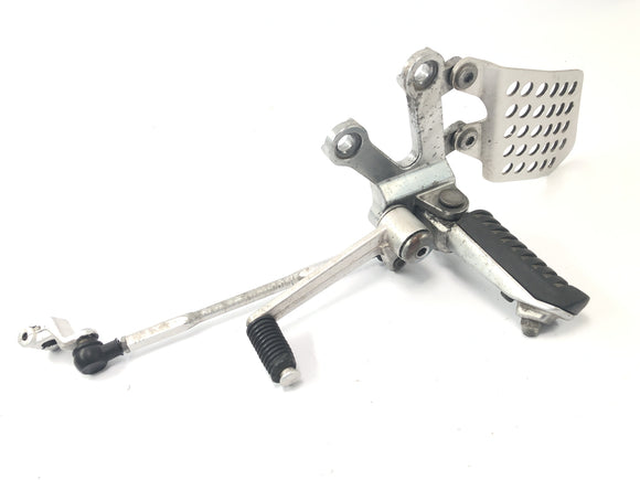 Kawasaki ZX 12 R ZXT20A [2001] - Vänster fotstödssystem med växelpedal och länkage