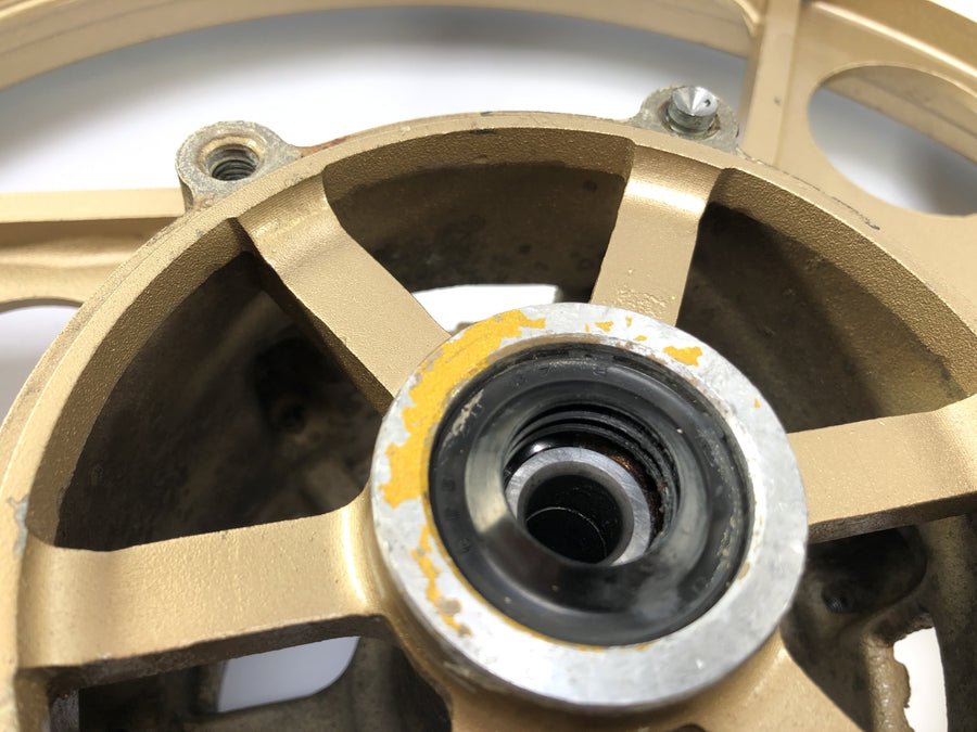 Yamaha Rd 350 YPVS 31k [1984] - Etupyörän rad Rim Gold