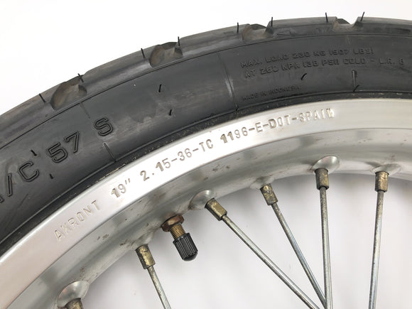 Honda SLR 650 RD09 [1997] - Voorwielrand aan de voorkant 2,15 x 19 "