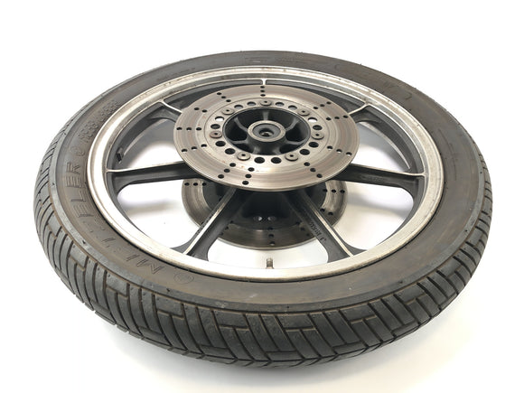 KAWASAKI Z 1100 KZT10A [1984] - Voorwielrand aan de voorkant met remschijven 1.85x19 "