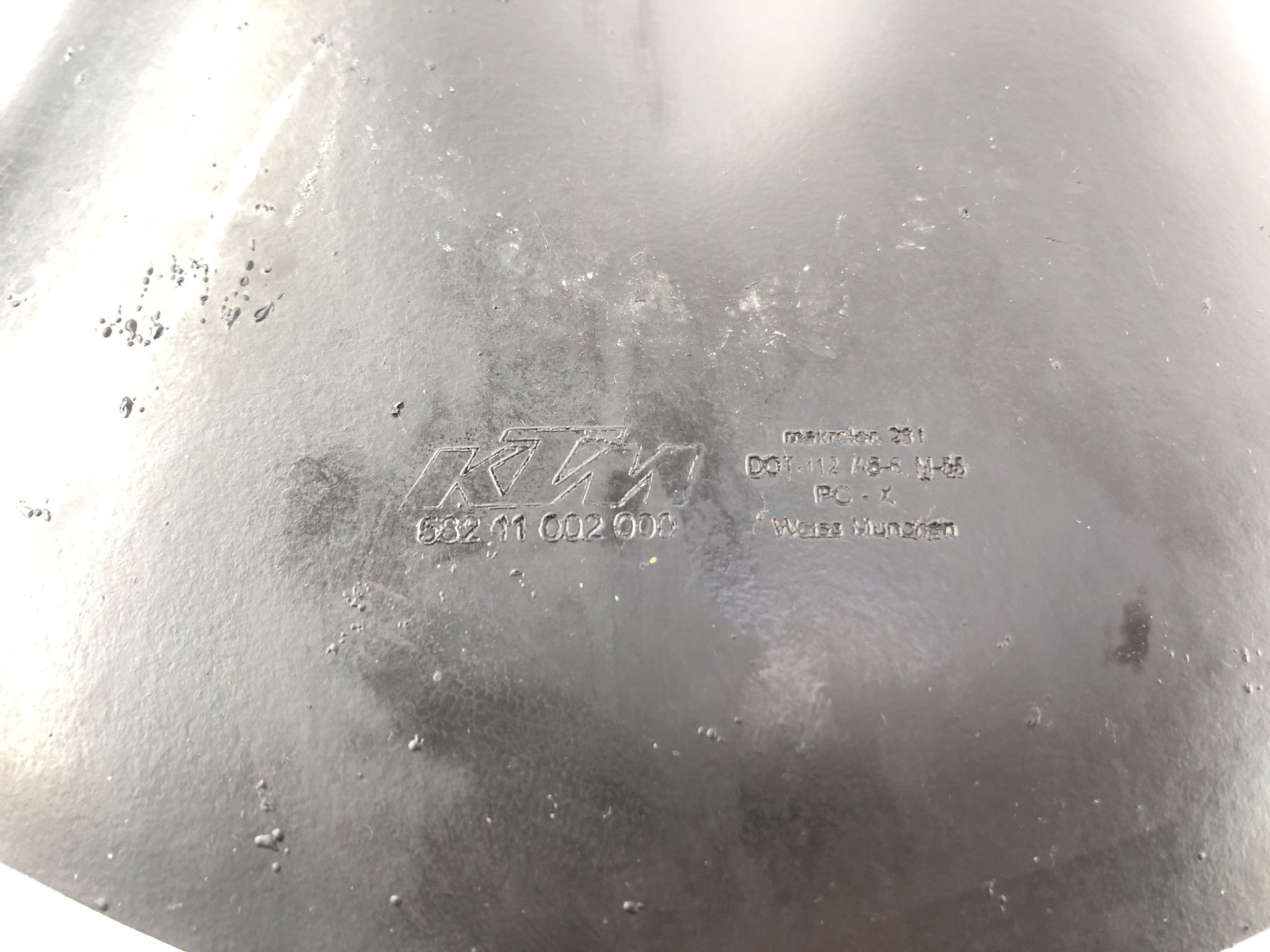 KTM 640 LC4冒险[2000] -Cladding Windshield Disc