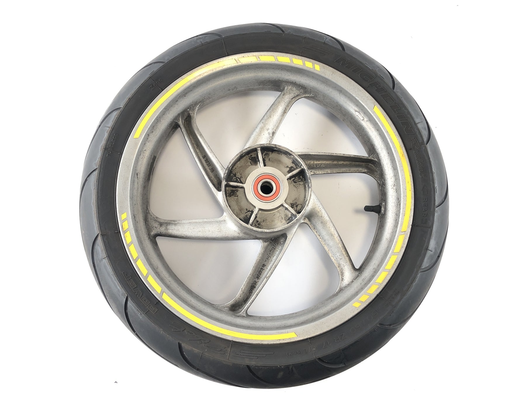 Hinters rim Rad 4.00 x 17 