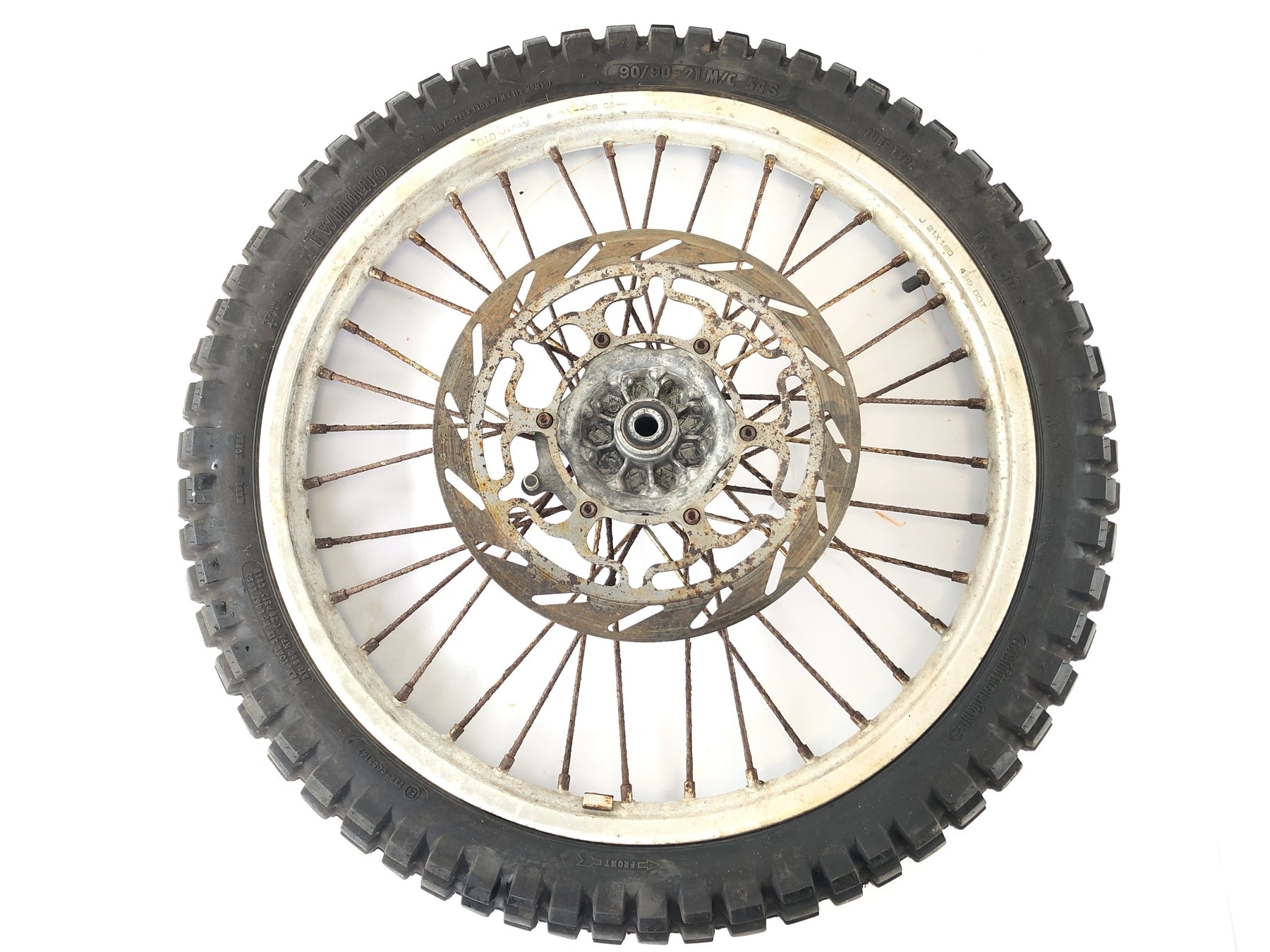 KTM 640 LC4 Adventure [2000] - Front wheel rim J21 x 1.60 90/90-21 DOT5119