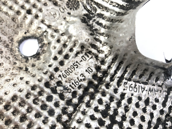 BMW K 1300 R K12S [2014] - Folha de proteção ao calor metal