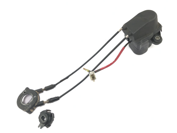 Sachs ZX 125 [1998] - Actuator uitlaatregeling met bowdenkabels