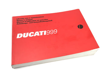 Ducati 999 H4 [2003] - User manual operating instructions