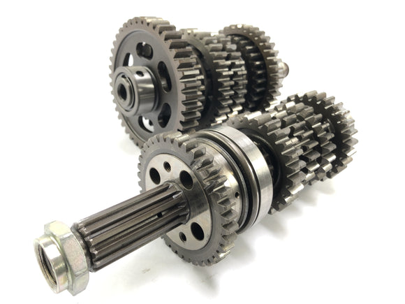 Kawasaki GPZ 1000 RX [1987] Los ejes de engranajes de la caja de cambios