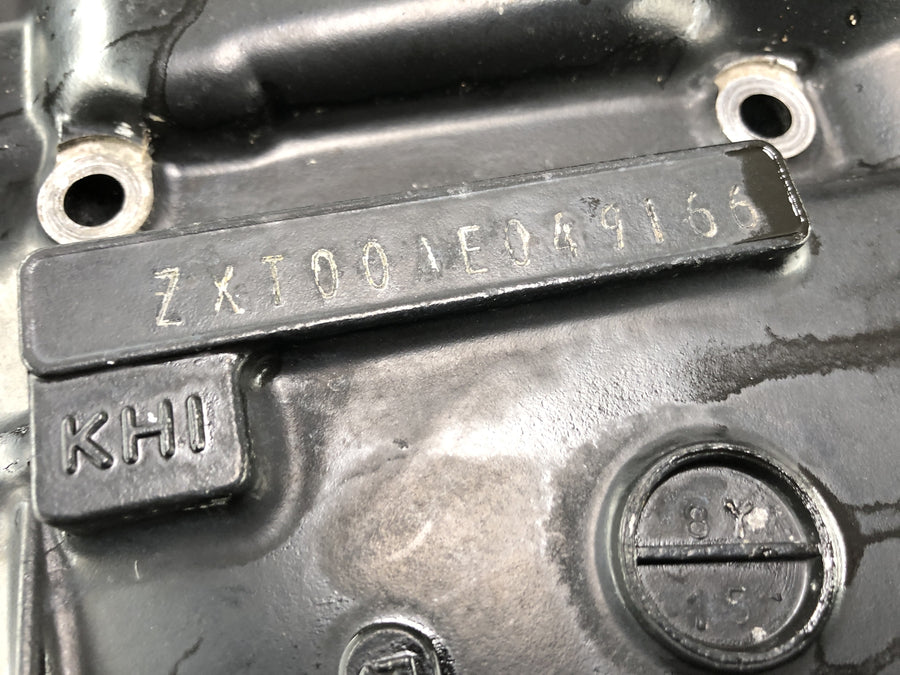 Kawasaki ZX-10 ZXT00B [1990] - Motorblock Zylinderblock Kurbelgehäuse Leergehäuse