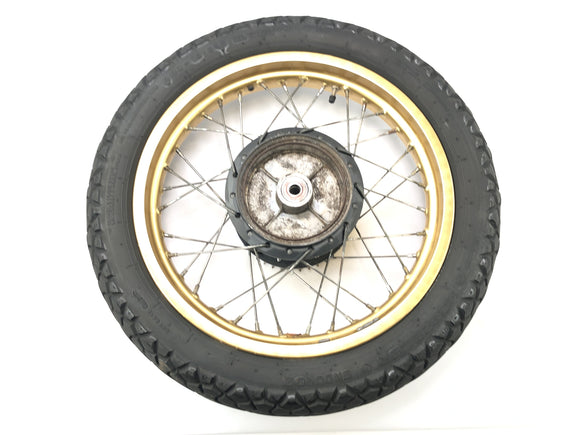 ヤマハXT 600 Zテネレ55W [1986]  - 背面にチェーンホイールが付いた後輪のリム