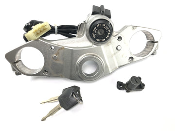 Kawasaki Versys KLE 650 A [2006] - Sada zámků s horním můstkem vidlice zámek zapalování zámek sedadla