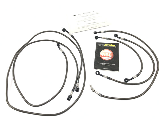 Kawasaki Versys KLE 650 A [2006] - Conjunto de linha de freio flexível em aço