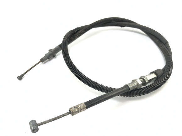 YAMAHA XT 500 1U6 [1981] - Bowden kabelsætgasstog dekompressionstog kobling Kabelbremsetogfront