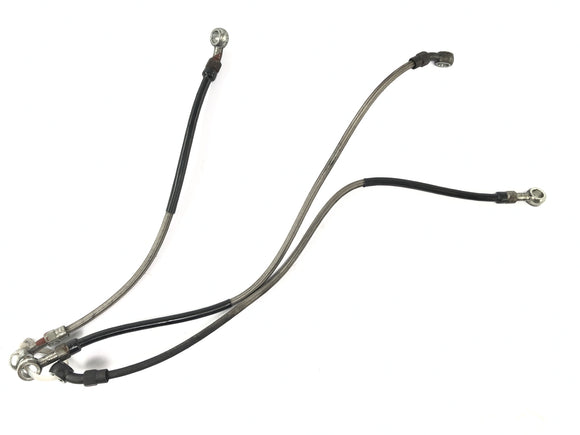 Triumph Daytona 900 T300 [1993] - Linha de freio na frente de aço flexível