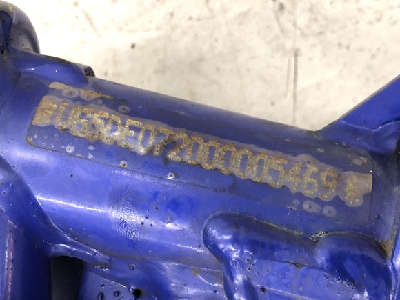 Yamaha WR 125 X DE07 [2010] - Frame hoofdframe met papieren