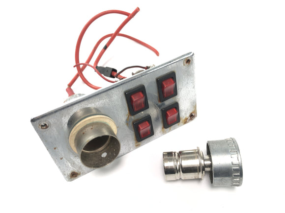 ホンダ GL1500 ゴールドウィング SC22 [1987] - シガーライター付きスイッチパネル