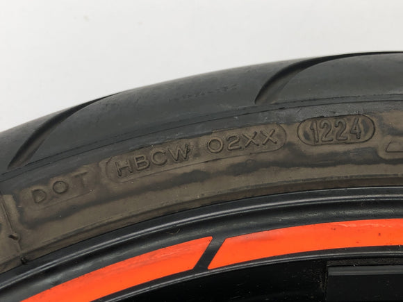 KTM Duke 690 A3 [2012] - Vorderrad Felge Rad mit Bremsscheibe 3.50 x 17"