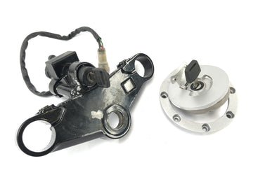 Honda NSR 125 JC22 [1998] - Fork Bridge nahoře se sadou krytu zámku zapalovacího zámku s klíčem