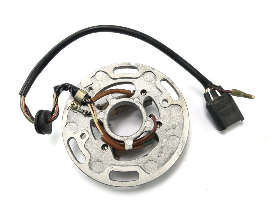 Kawasaki KX 250 [1982] - plaque de générateur d'éclairage de l'alternateur stator