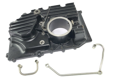 Triumph Daytona 900 T300 [1993] - tampa do motor da capa do motor da banheira de óleo abaixo - 0