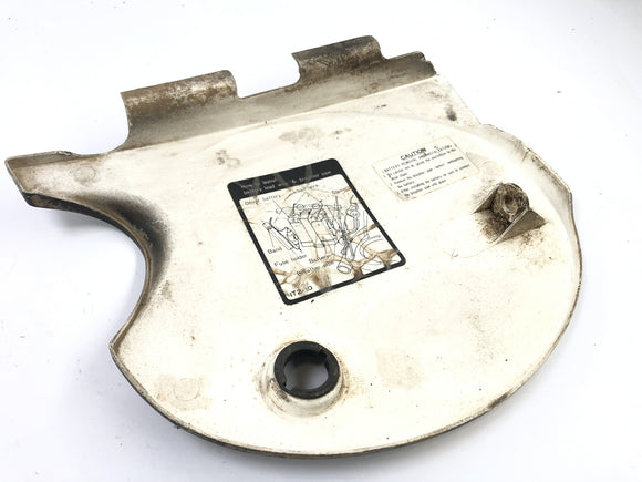 Yamaha XT 500 1U6 [1981] - Panneau latéral gauche