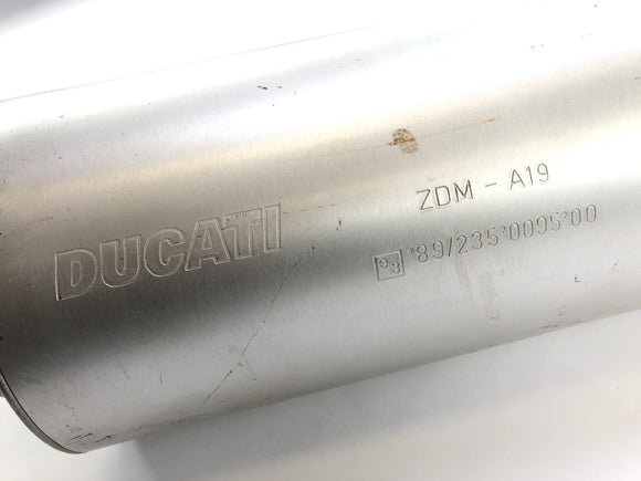 Ducati 900 SS [1991] - Auspuff Schalldämpfer rechts