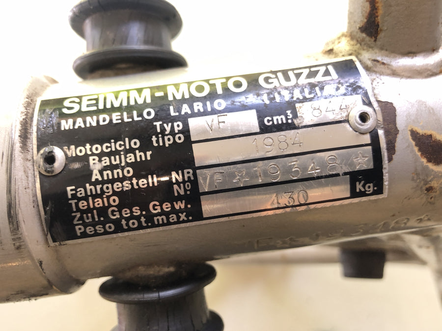 Moto Guzzi 850 Le Mans 3 VF [1986] - Rahmen mit Papieren
