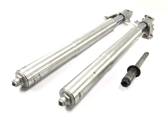 スズキ GSX-R 1100 W GU75 C [1994] - フォーク サスペンションフォーク アクスル付きテレスコピックフォーク