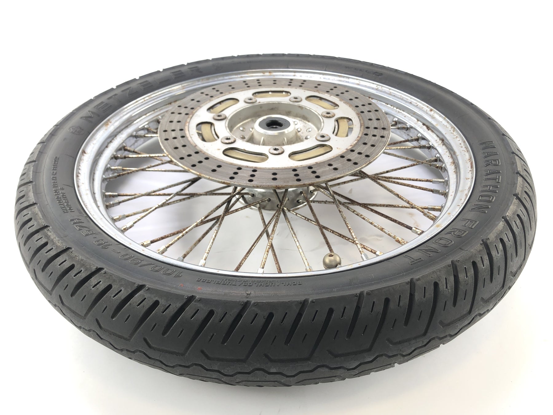 Kawasaki VN-15 VNT50A [1989] - Front wheel with brake disc wheel rim front