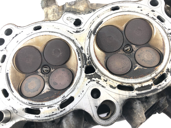 Honda VFR 800 FI RC46 [1999] - Zylinderkopf Ventiltrieb Brennraum Motorhead vorne