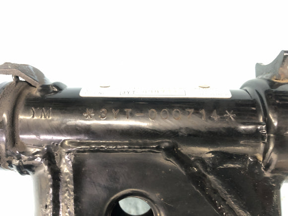 Yamaha XT 350 3YT / 55V [1990] - рама с бумагами