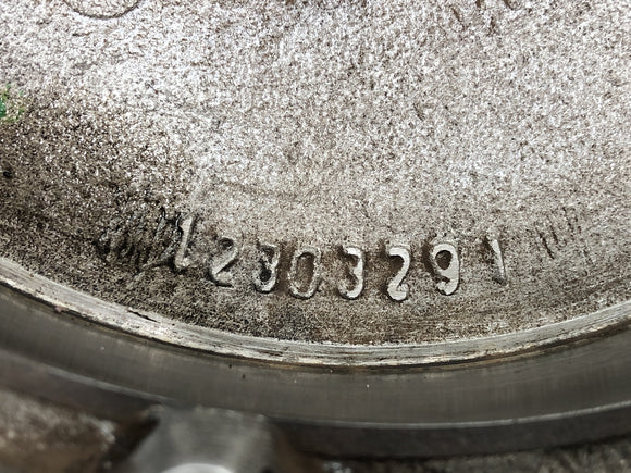 BMW R75/5 [1973] - Voorwielwielrand voor de voorkant sprak wieltrommelrem