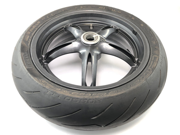 Triumph Speed Triple 1050 515NJ [2007] - cerchio ruota posteriore nero a 5 razze alluminio 5,50 x 17"