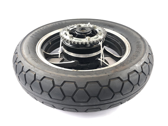 Yamaha FJ 1100 47E [1985] - обод заднего колеса с тормозным диском и цепным колесом