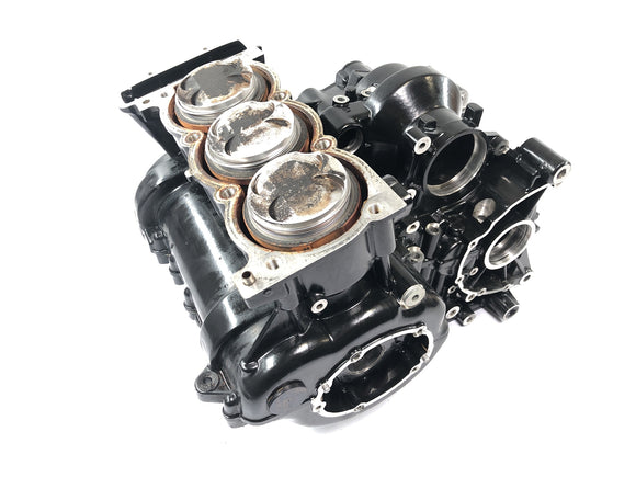 Triumph Speed ​​Triple T509 [1998] - Motorblok cilinderblok met voeringen en zuigers