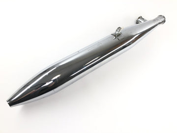 Moto Guzzi V7 Special [1971] - Auspuff Endschalldämpfer rechts Schalldämpfer verchromt - 0