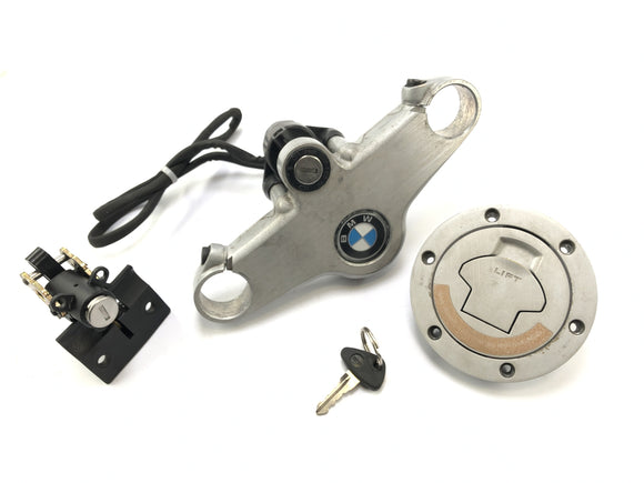 BMW R 1100 S R11S [2005] - Kit de serrures avec té de fourche supérieur 40 mm serrure de contact serrure de réservoir