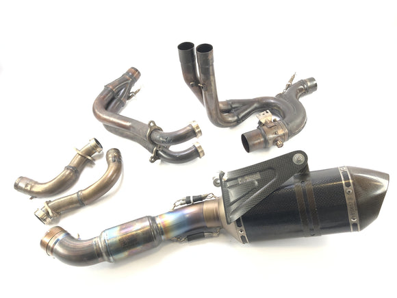 Apryia RSV4 1000 [2010]  - 排気システムAkrabovic ESDKrümmerオリジナル