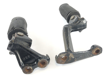 Honda XL 600 LM PD04 [1989] - Podnóżka kierowcy z uchwytem w lewo i prawe podnóżki - 0